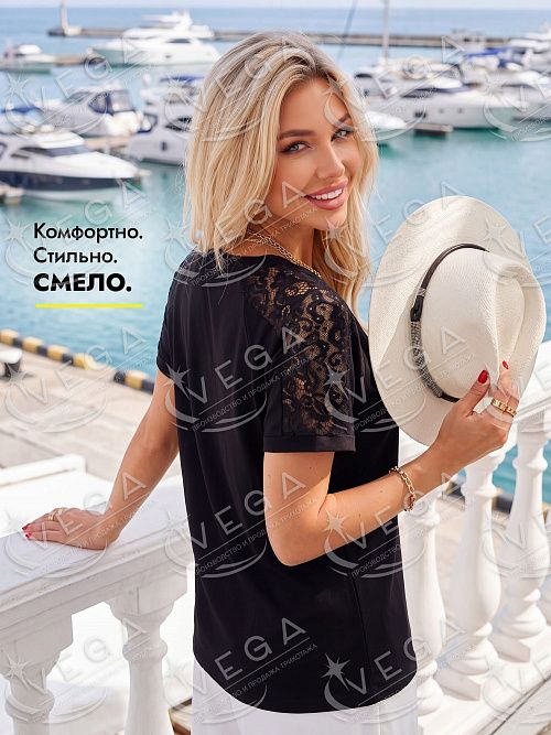 картинка Футболка женская 532 от магазина Одежда+